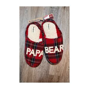 Papa Bear Plaid Clog (M) 9-10